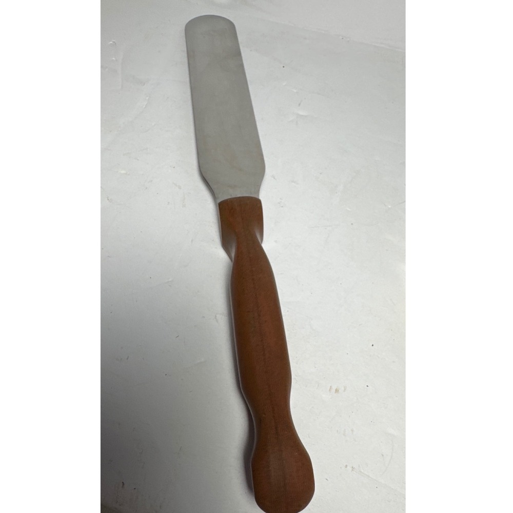 Cutco No 28 Spatula Spreader  12in Brown Good Stainless Steel USA Made